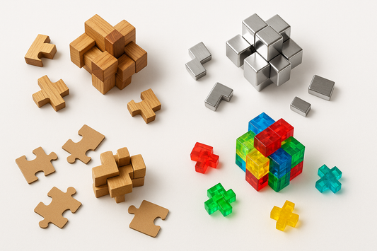 3D puzzle materials