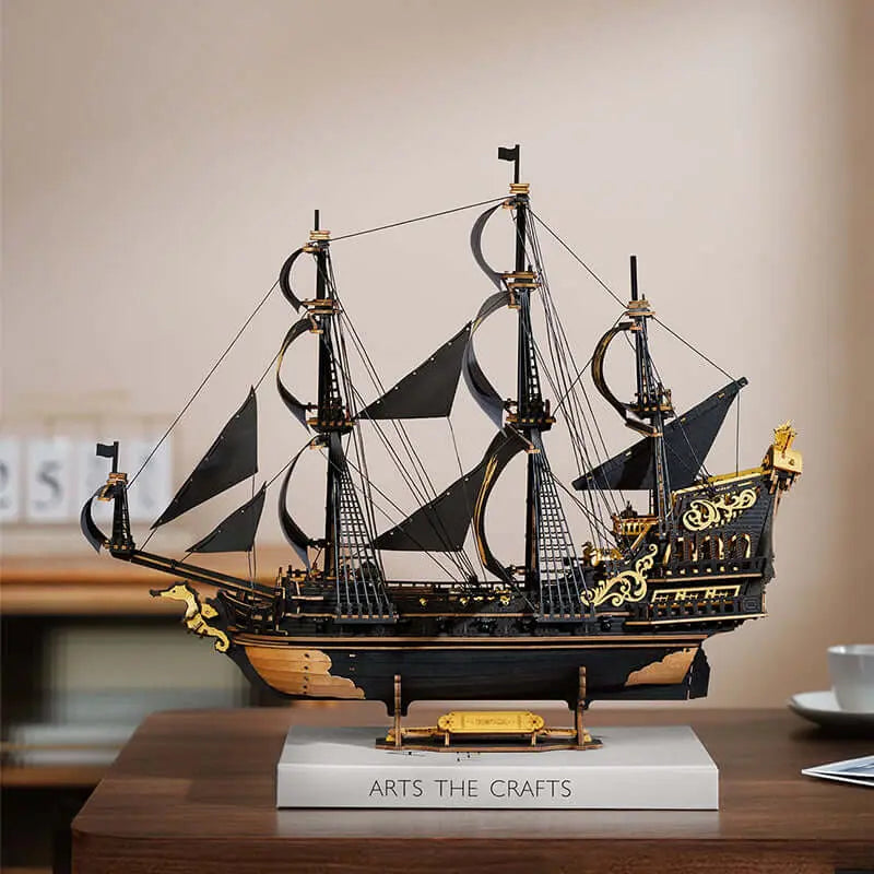 The-Seahorse-Barque-A-Voyage-into-Mystery-Majesty-DIY-Model-Crafting Toys Quiz
