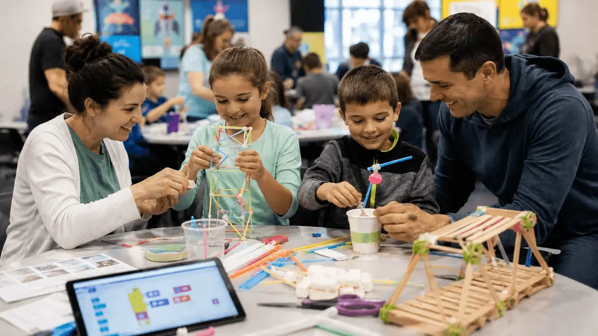 10 Easy STEM Night Activities for Kids and Families