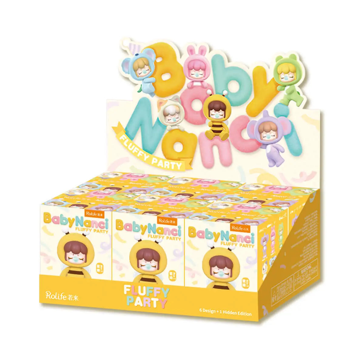 Rolife Baby Nanci Fluffy Party vitrína se šesti slepými krabicemi
