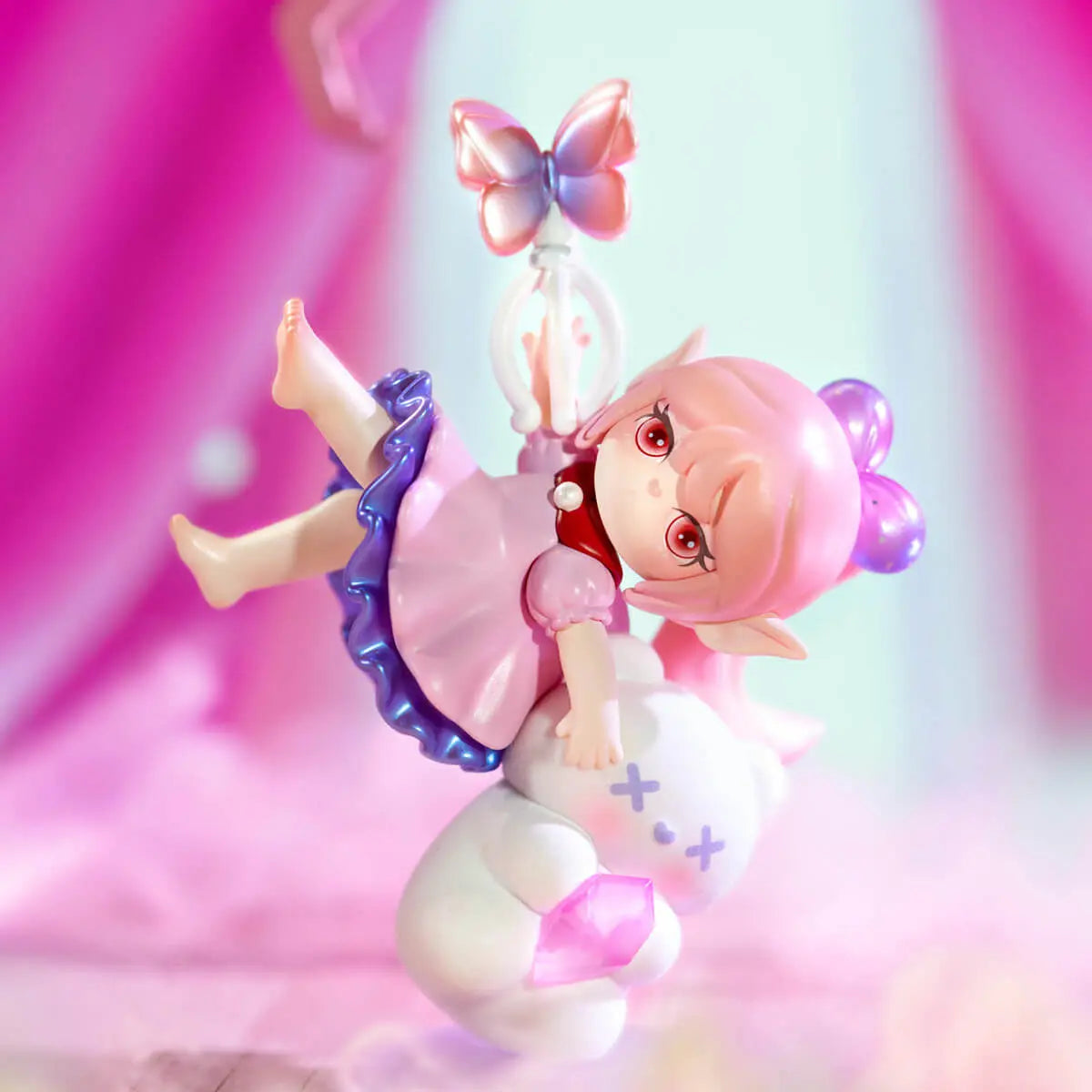 Suri Colorful Girls fantasy figure in a dynamic floating pose