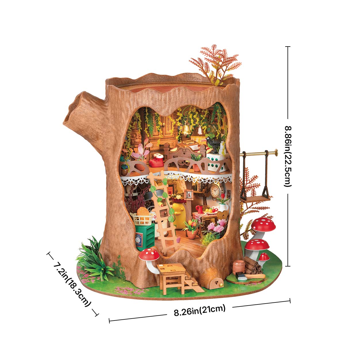 Rolife Fairytale Tree House DIY Miniature House