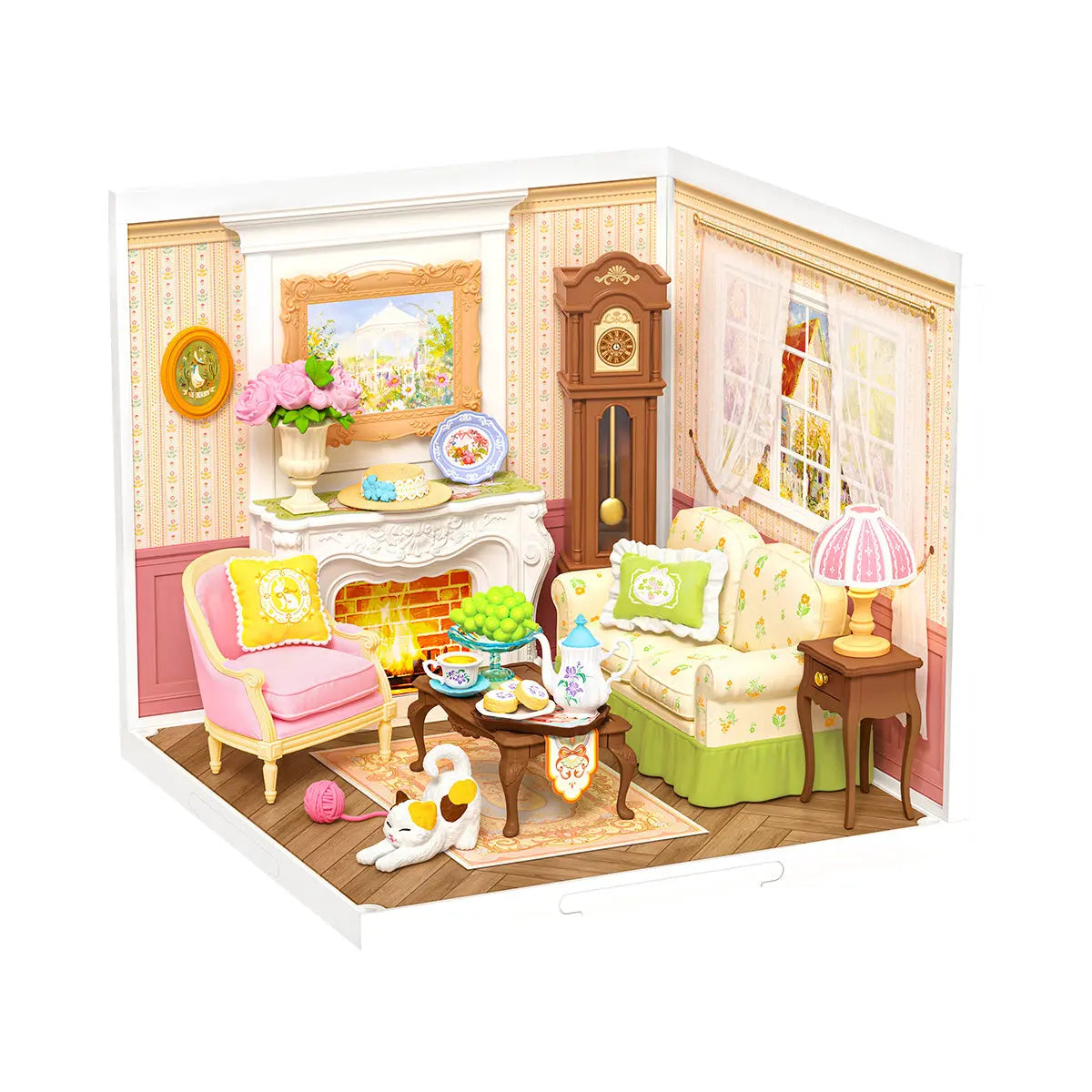 Rolife Holiday Tea Time DIY Miniature House Rolife