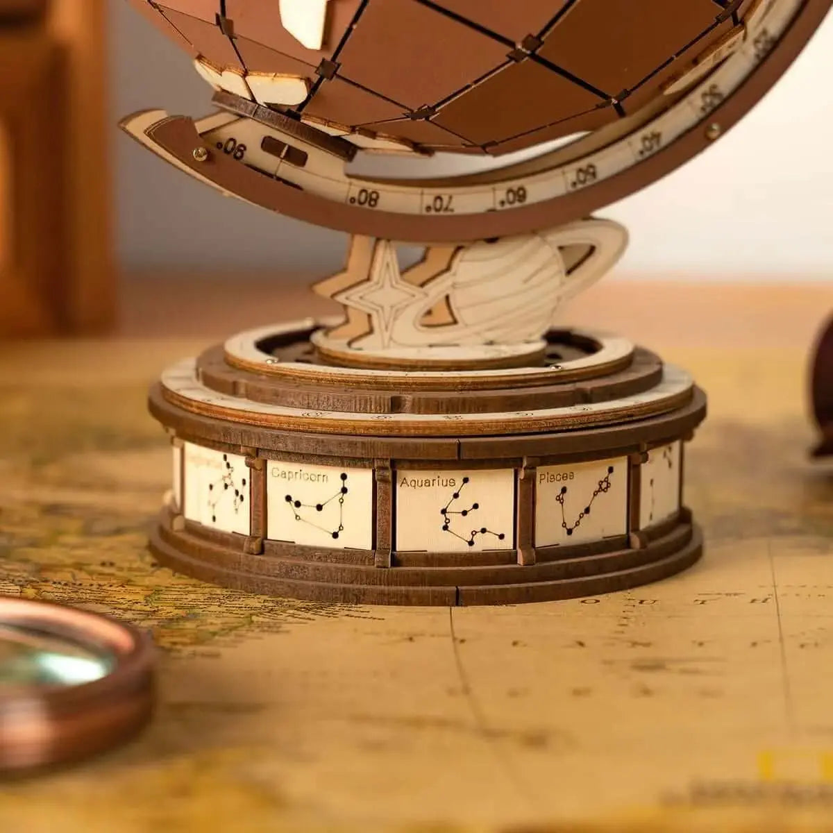 Global Wonders 3D Wooden Puzzle - Toys Quiz
