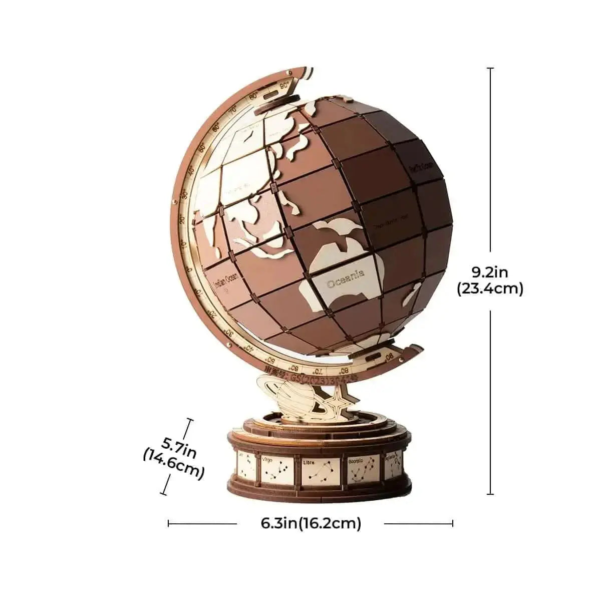 Global Wonders 3D Wooden Puzzle - Toys Quiz
