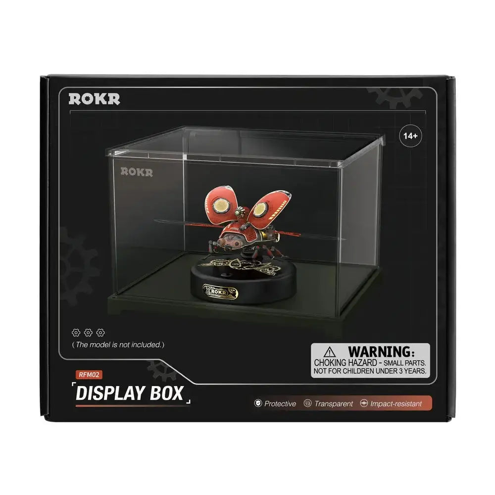 ROKR RFM02 display case dimensions for MI01–MI04 models