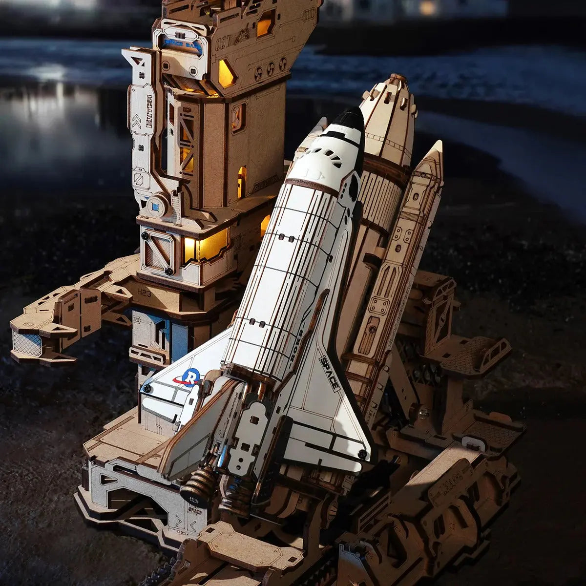 ROKR Space Shuttle 3D Wooden Puzzle ROKR