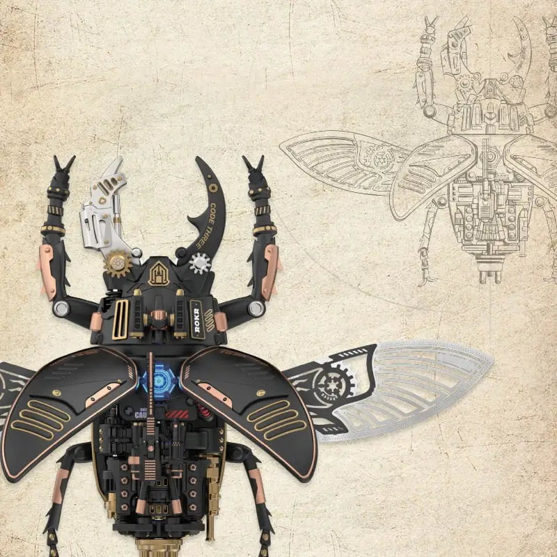 Stag Beetle–Inspired Mechanical Design
