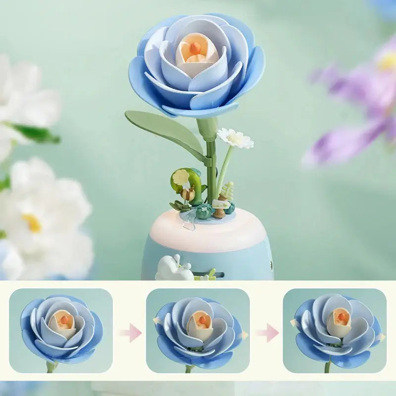 Starry Camellia Lamp Features