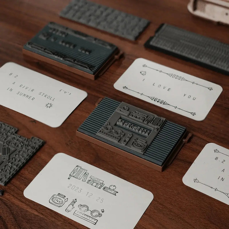Mix-and-Match Letterpress Plates