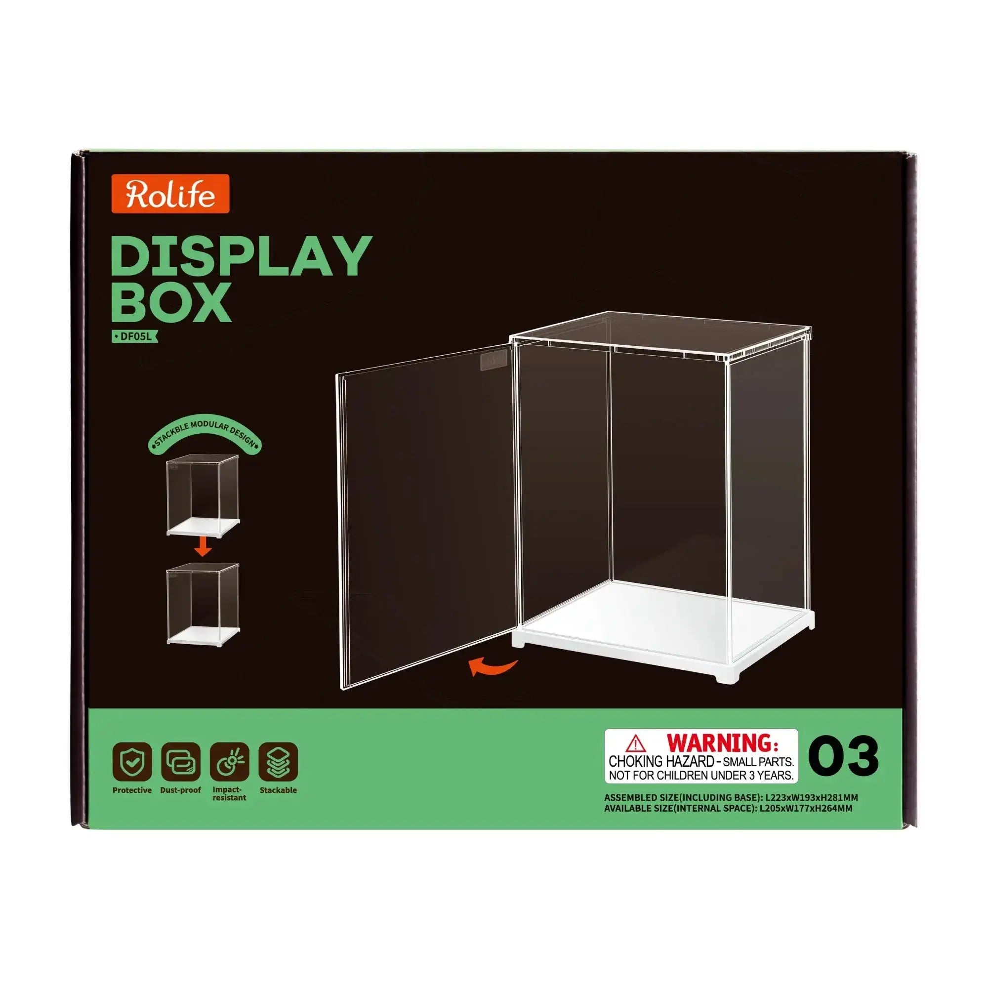 Roife DF05L stohovací box balení