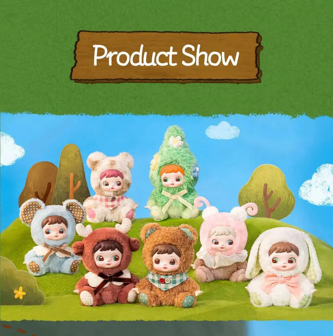 Charline Forest Skrýt & Hledat kompletní plush přívěšek kolekce