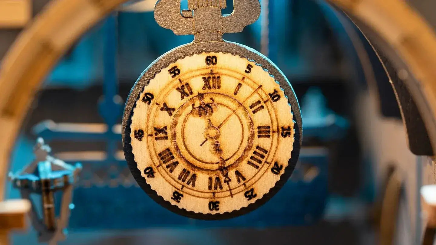 Hanging Pocket-Watch Clock