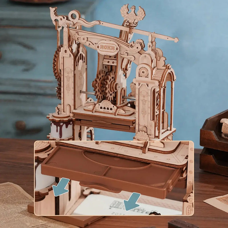 Hidden Self-Inking Cartridge