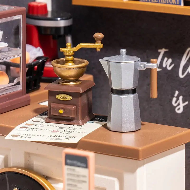 A Complete Miniature Coffee Bar