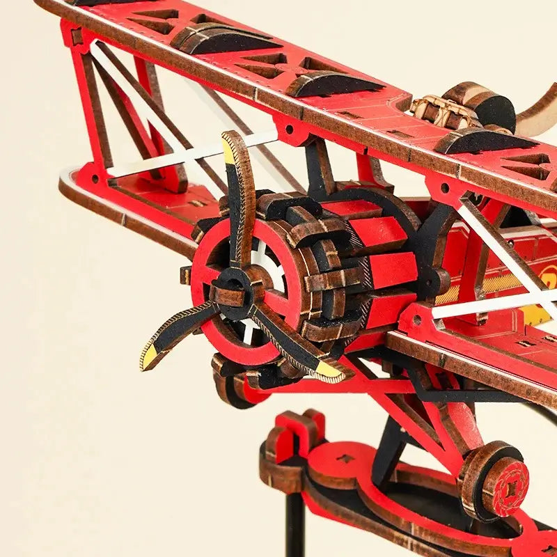 Rotating Three-Blade Propeller