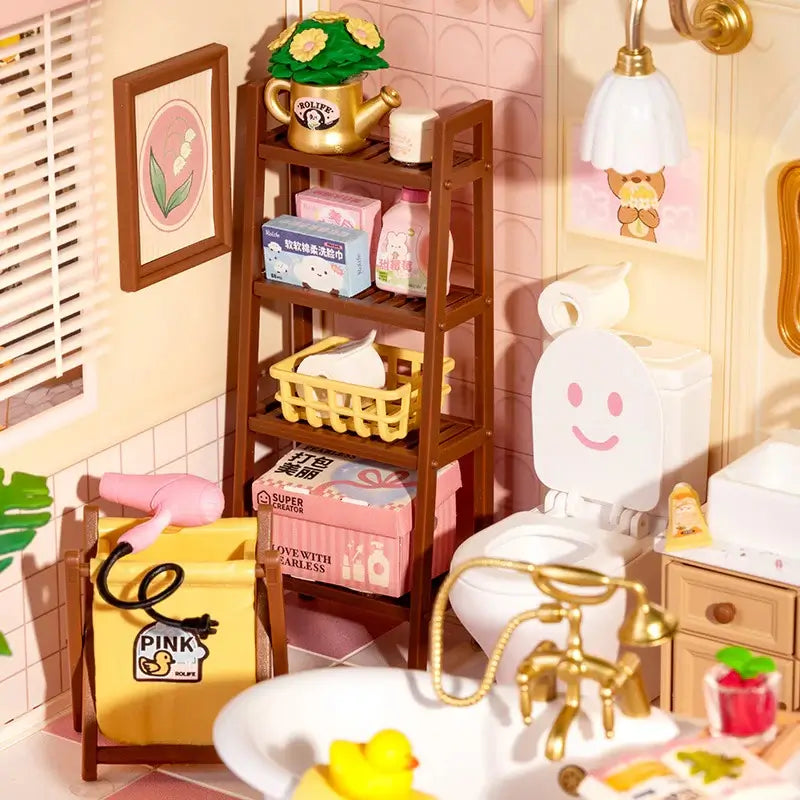 Organized Bathroom Storage