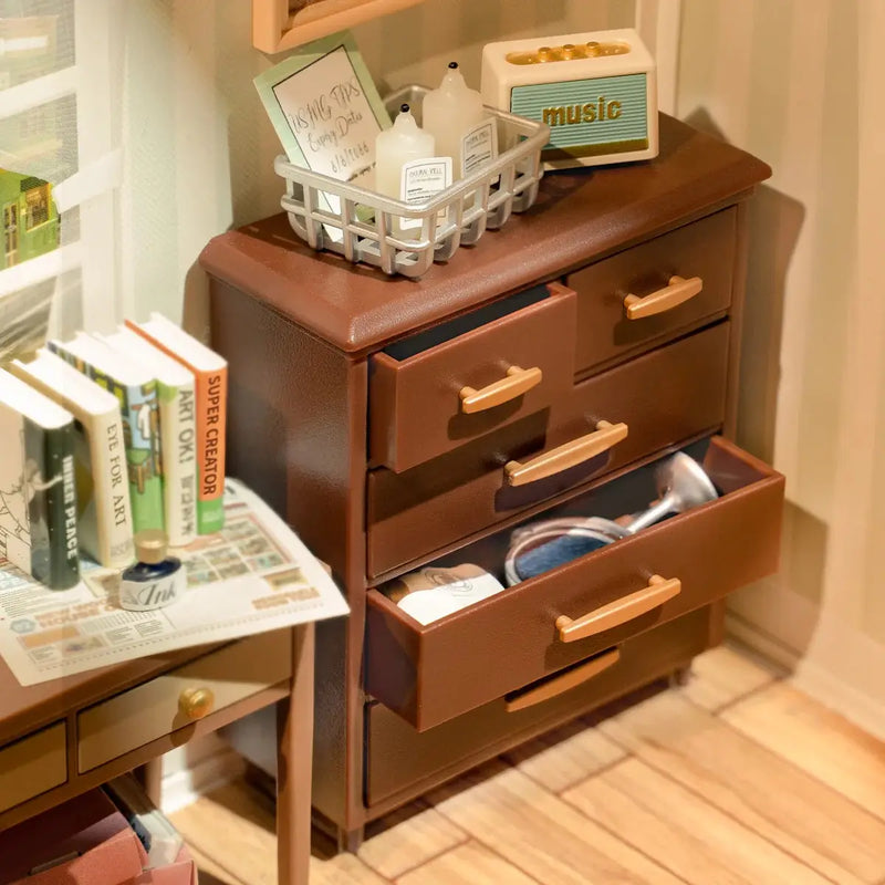 Five Working Storage Drawers