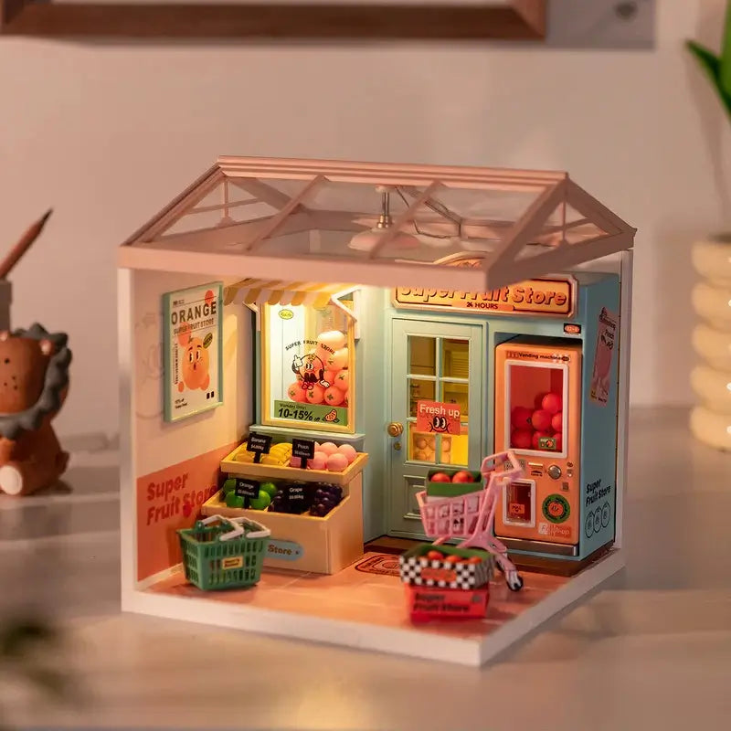 Warm Ambient Store Lighting