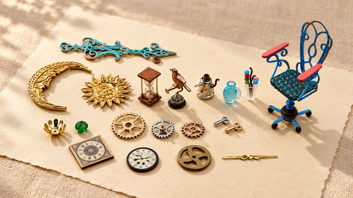 Vintage Details, Down to the Smallest Gear