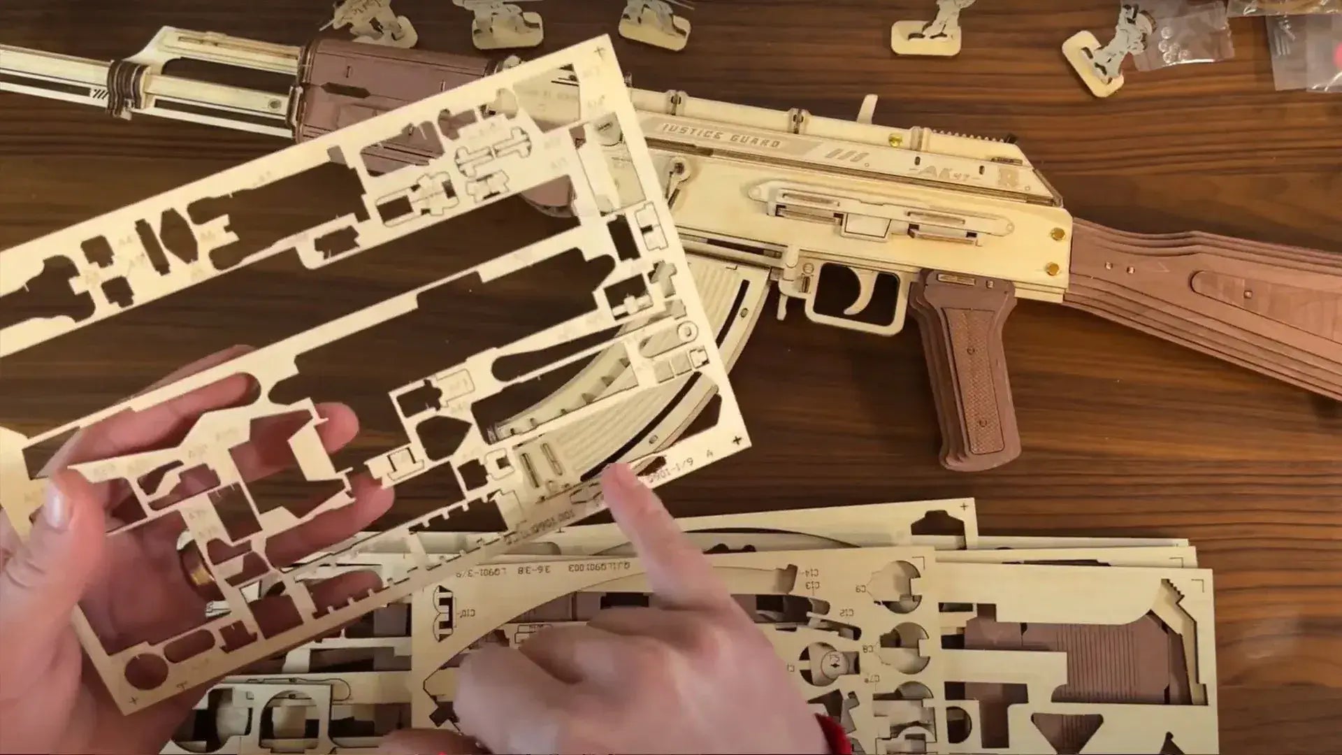 AK-47 3D Wooden Puzzle Review – Build a Mechanical Toy Rifle