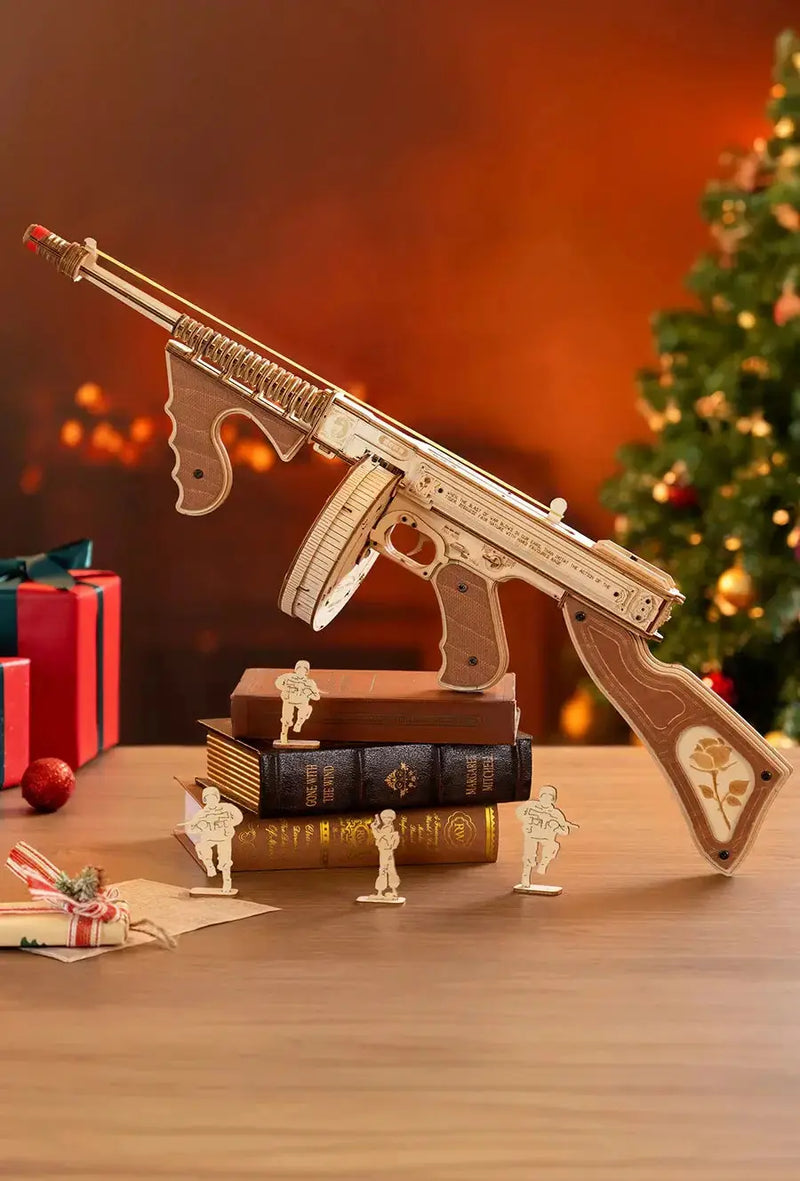 Waffenpuzzle aus Holz