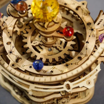 Starry Night Orrery Mechanical Music Box-ROKR-Toys Quiz