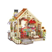 Rolife Sunlit Farmhouse Kitchen DIY Miniature House DH101 Rolife
