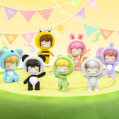 Baby Nanci Fluffy Party complete collection in pastel party scene