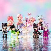 Complete Rolife Suri Colorful Girls figure collection with nine designs