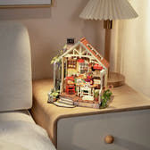 Rolife Sunlit Farmhouse Kitchen DIY Miniature House DH101 Rolife