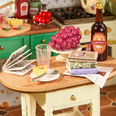 Rolife Sunlit Farmhouse Kitchen DIY Miniature House DH101 Rolife