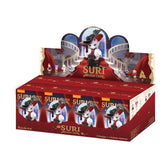 Rolife Suri Mystery Castle retail display with eight blind boxes