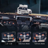 M416 selector showing SAFE, SINGLE and BURST settings