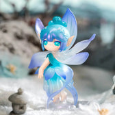 Teal-haired Suri Lingfeng Town fairy figure with blue wings