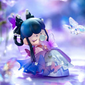 Butterfly Lingering Nanci figure in a purple butterfly scene