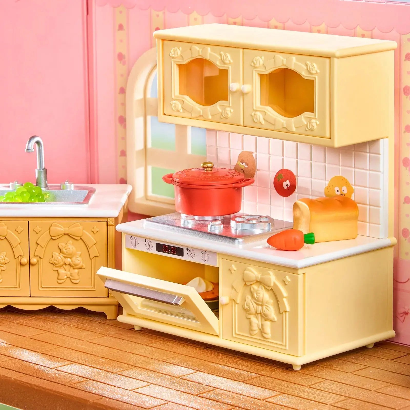 Pink Dollhouse Kit – Rolife Fairy Rose Cottage HH001 - Toys Quiz