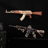 M416 and AK-47 wooden puzzle bundle included when this bundle is selected