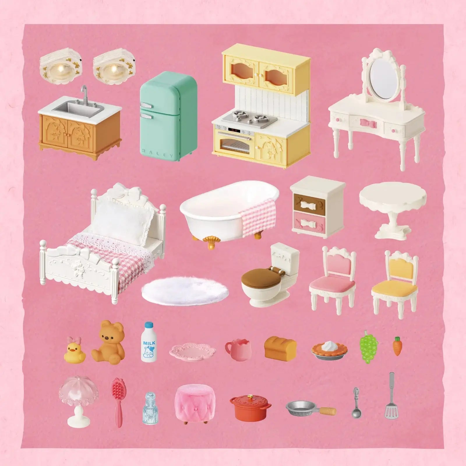 Pink Dollhouse Kit – Rolife Fairy Rose Cottage HH001 - Toys Quiz