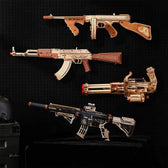 Four-model bundle with M416, AK-47, Thompson and Rotating-Barrel wooden kits