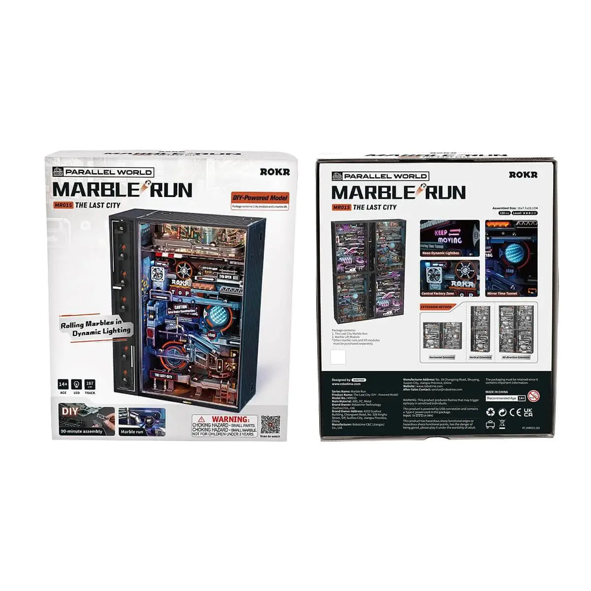 Parallel World Marble Run The Last City & The Future City-Toys Quiz-Toys Quiz