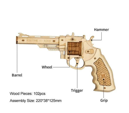 Wooden Corsac M60 Justice Guard Gun-Toys Quiz-Toys Quiz