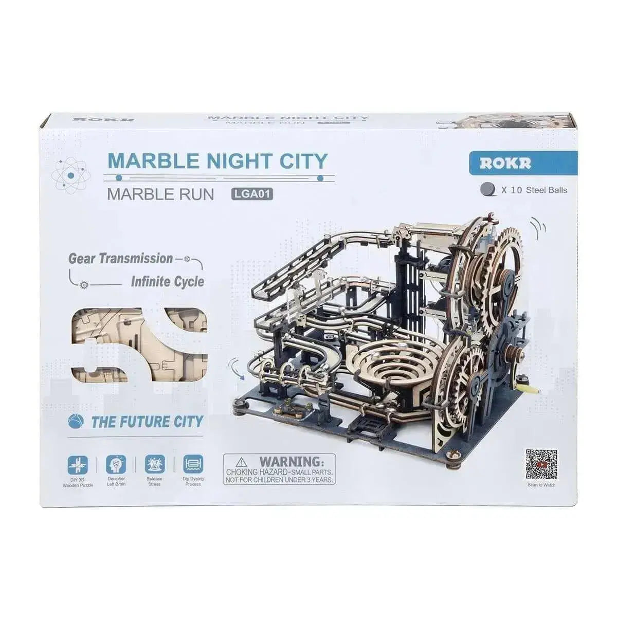 Marble Night City Marble Run-Toys Quiz-Toys Quiz