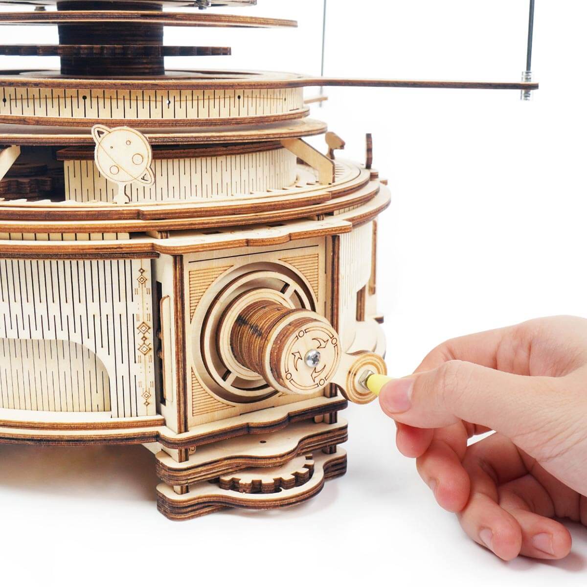 Mechanical Orrery 3D Wooden Puzzle