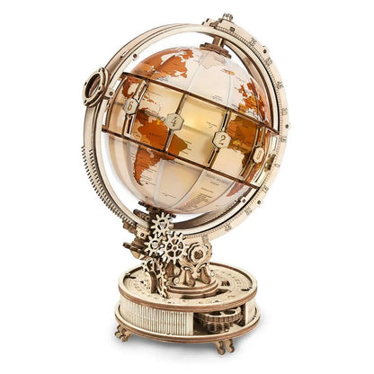 Luminous Globe 3D Wooden Puzzle-Toys Quiz-Toys Quiz