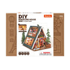 A-Frame Cabin DIY Miniature House Toys Quiz
