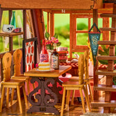 A-Frame Cabin DIY Miniature House Toys Quiz