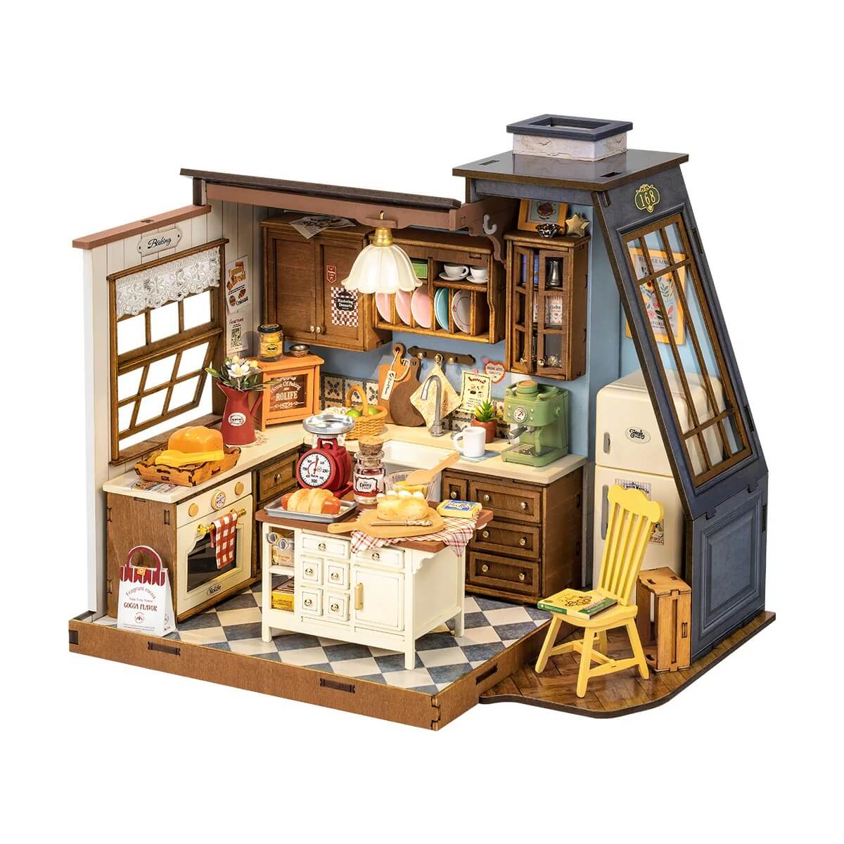 Baking Kitchen DIY Miniature House 0 - Toys Quiz