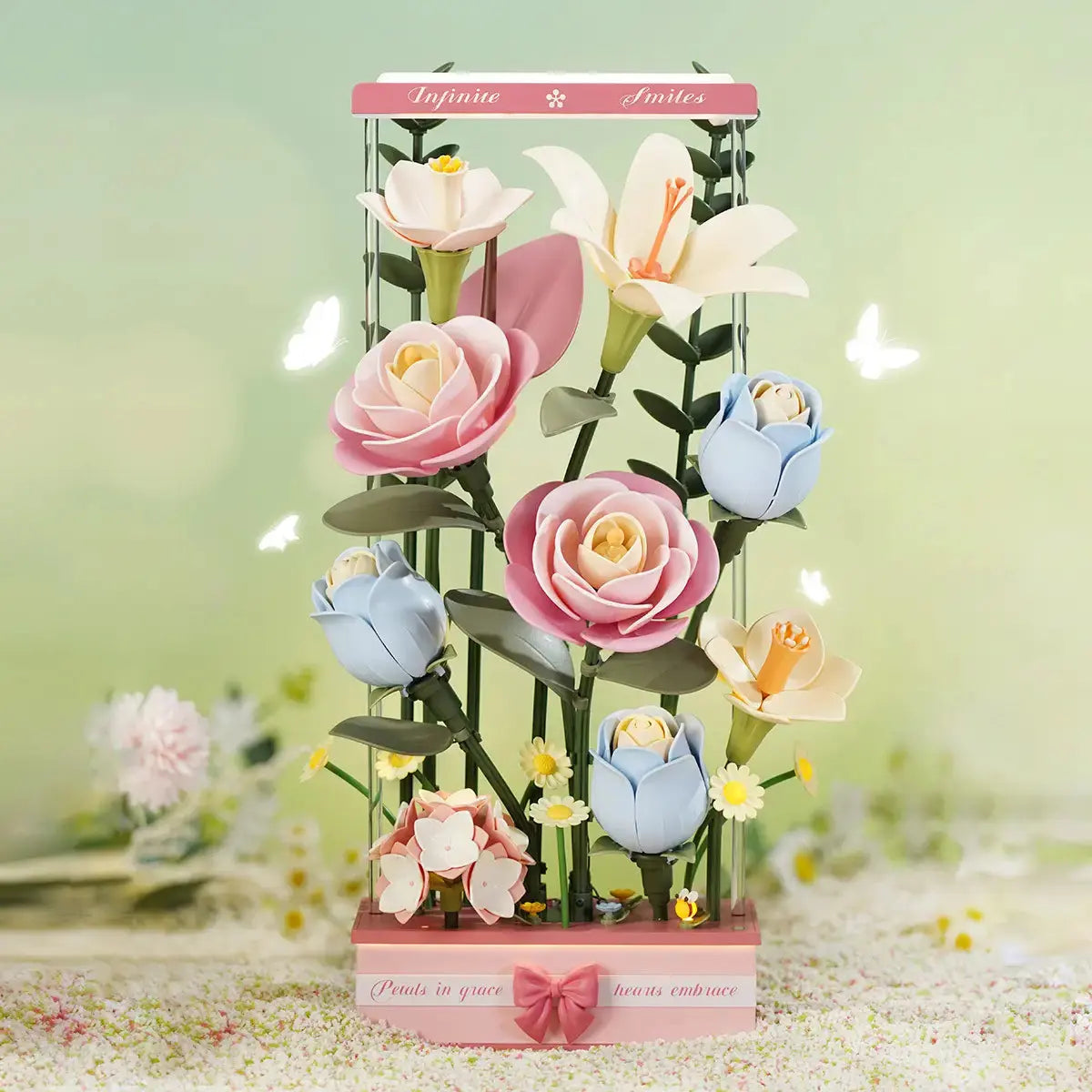 Blooming Bouquet Box DIY 3D Puzzle - Toys Quiz
