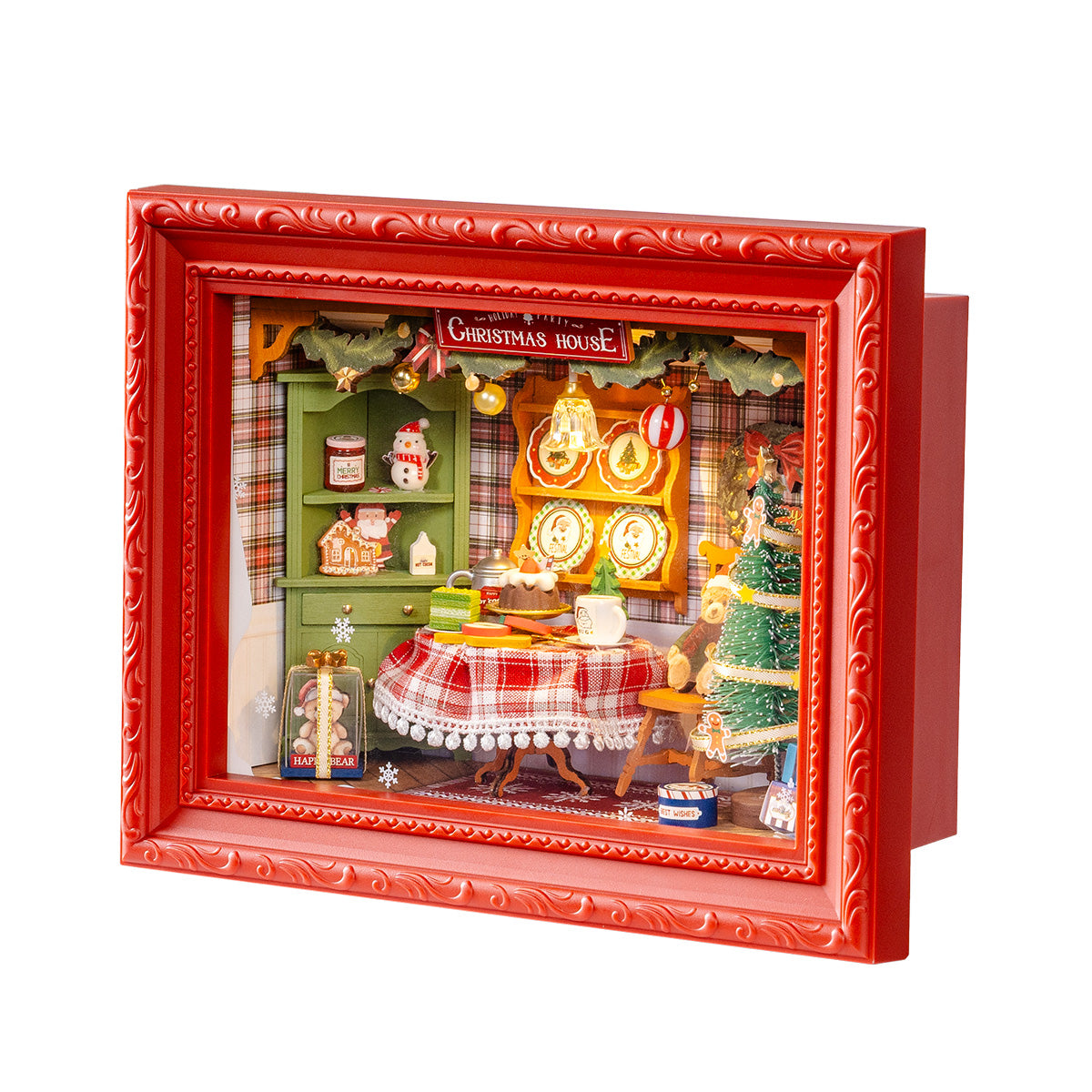 Rolife Christmas Eve Party 3D Wooden Puzzle